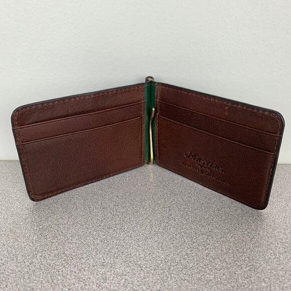 Masters Martin Dingman Alligator Card Holder Card Case ID Window Money Clip - Picture 7 of 15